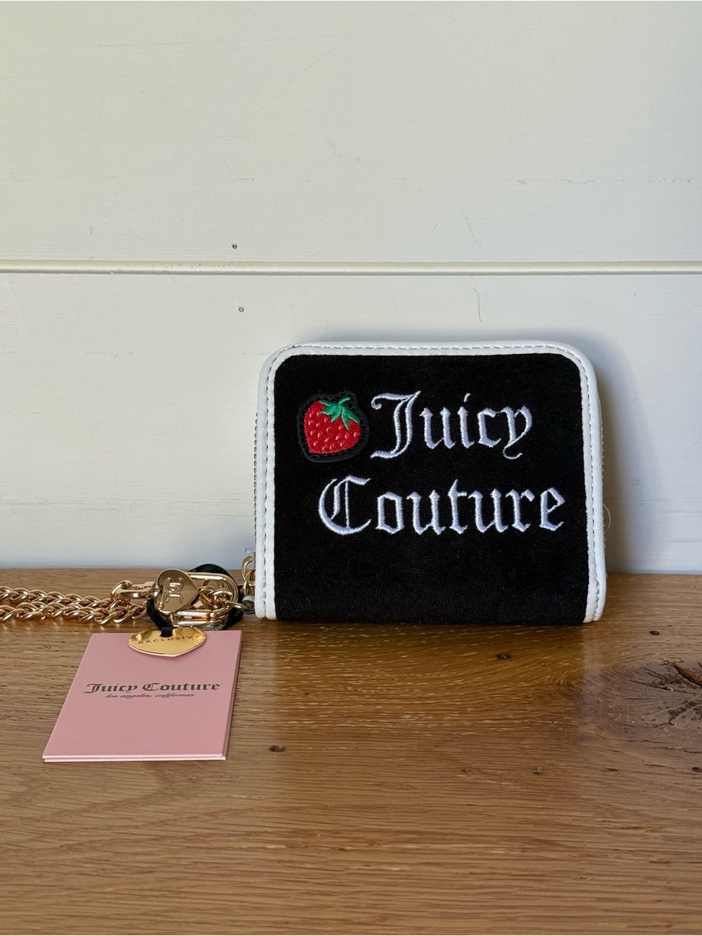Brand New With Tags Juicy Couture Wallet in Liquorice